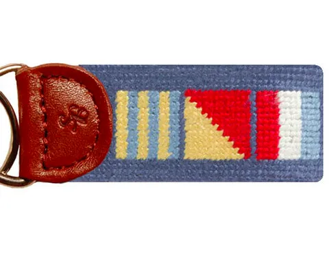 Smathers and Branson Got Rum Needlepoint Key Fob