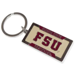 Spirit Products FSU/Florida State Seminoles License Plate Keychain