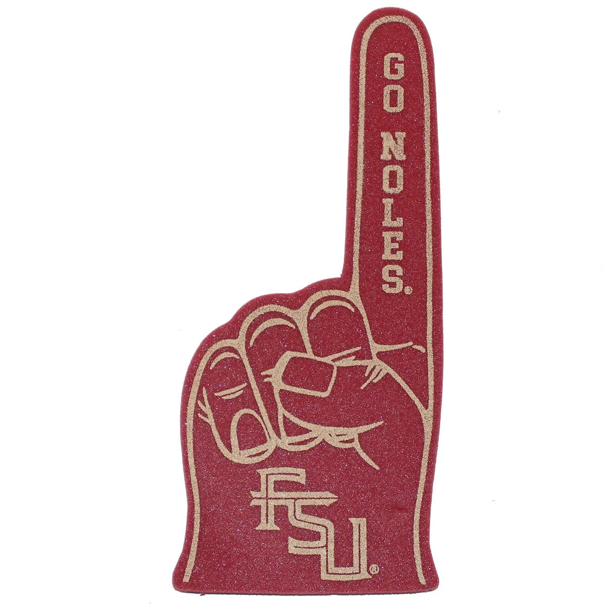Spirit Products Stacked FSU/Go Noles 18" Foam Finger