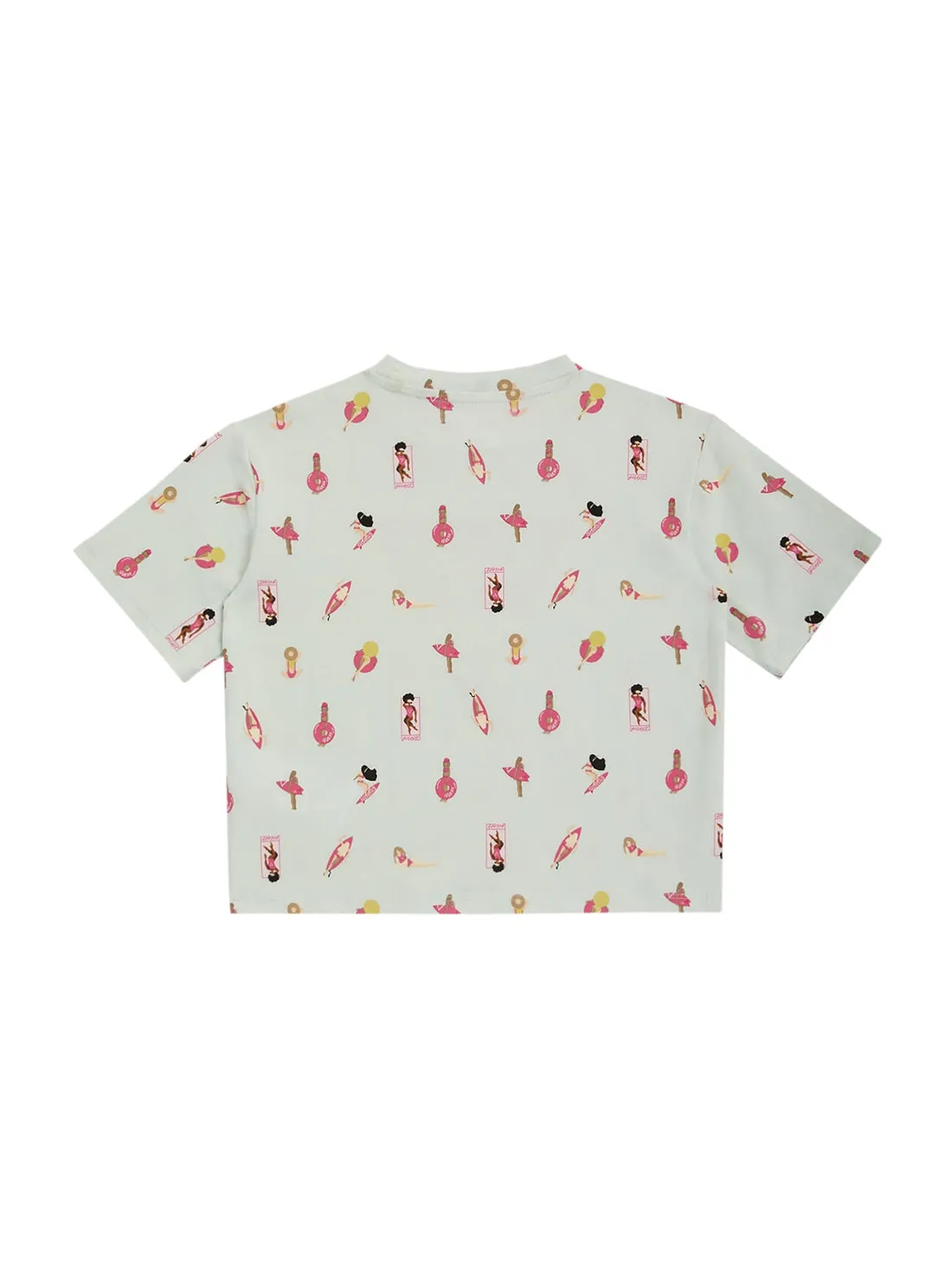 Summer Days Print T-Shirt (7-16) Guess