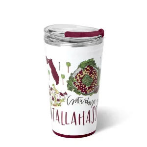 Swig Saturdays in Tallahassee Design 24oz Stainless Steel Tumbler