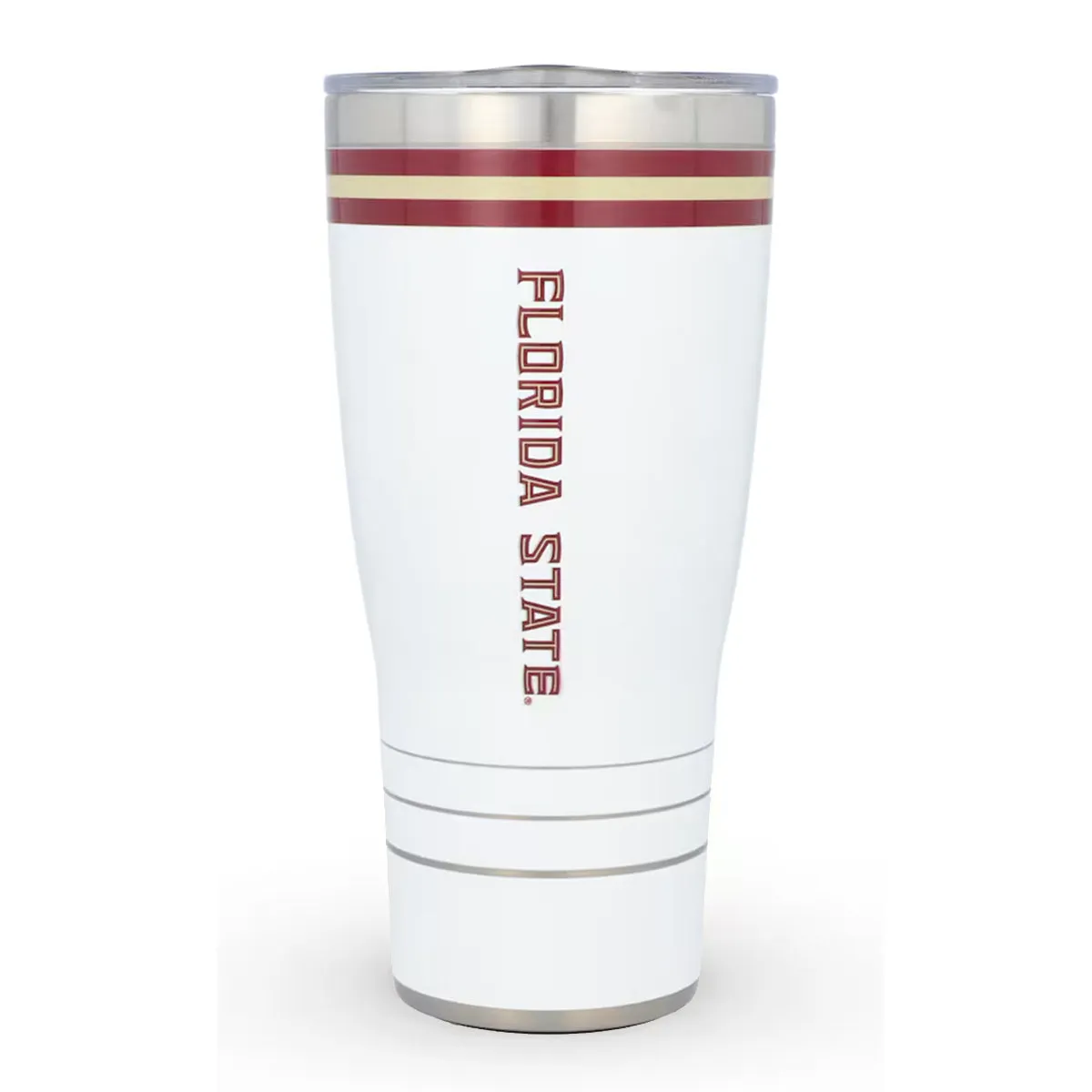 Tervis Seminole Logo/Florida State Design 30oz Stainless Steel Insulated Tumbler - White
