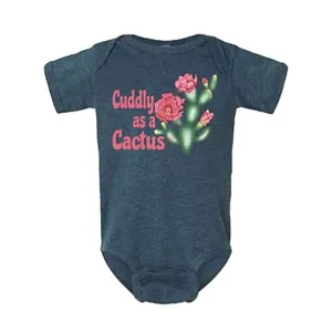 The Whole Herd Cuddly As Cactus Onesie