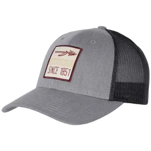 Uscape Adjustable Richardson Trucker Cap with Spear Seminoles Patch - Grey/Charcoal