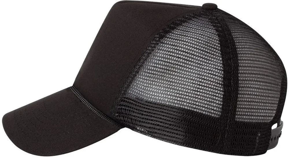 Valucap Five-Panel Mesh-Back Trucker Cap
