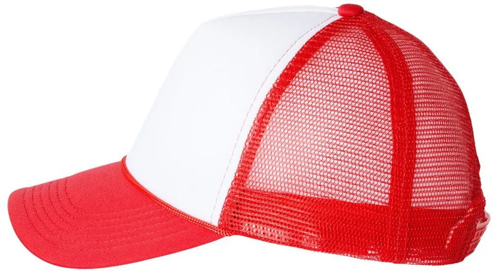 Valucap Foam Mesh-Back Trucker Cap
