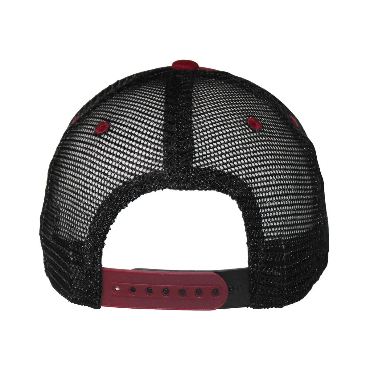 Zephyr Arrowhead/Seminoles Patch Adjustable Trucker Cap - Garnet/Black