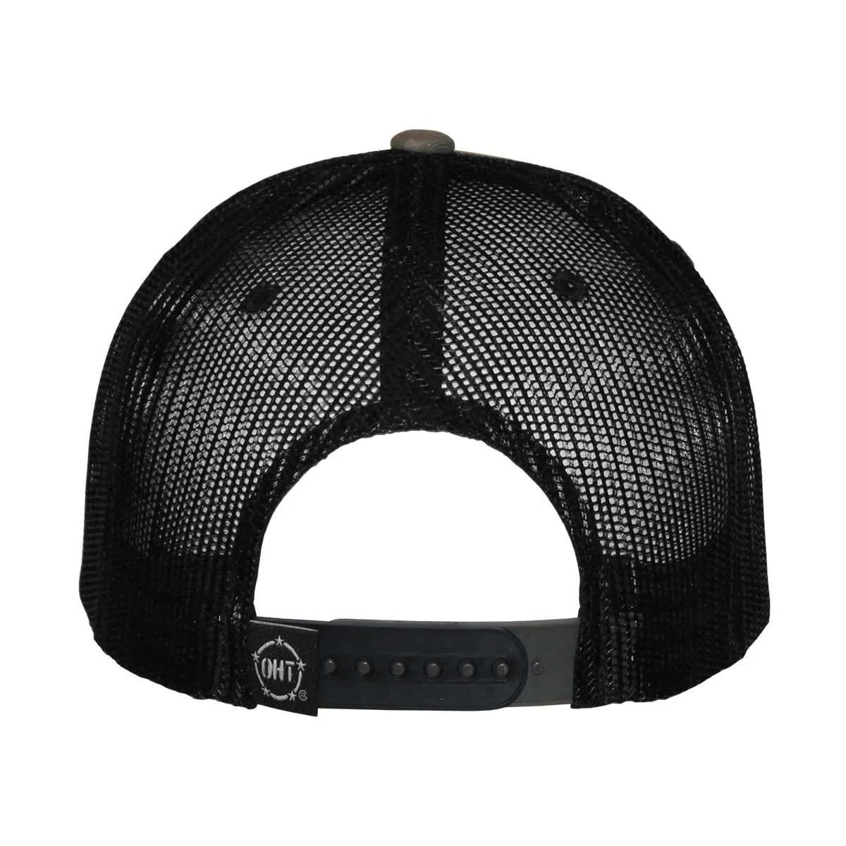 Zephyr Men's Florida State/Seminole Logo Patch Adjustable Snapback OHT Trucker Cap - Camo/Black